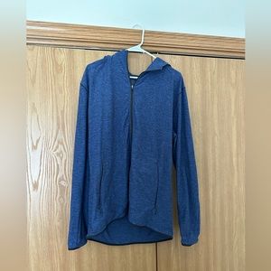 Lululemon blue full zip sweatshirt